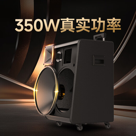 HiVi 15-inch high-end outdoor audio high-power square dance rod audio musical instrument speaker professional stage performance subwoofer dual microphone MY15