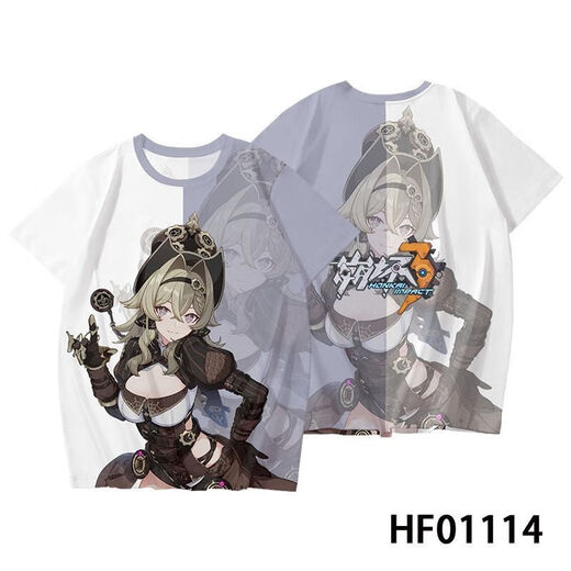 
Xibaibeng 3T-shirt, summer short-sleeved, co-branded 3D printed trendy top for primary and secondary school students and teenagers Eden TXU4877 XL Suitable for weight 110-125 Jin [Jin equals 0.5 kg]