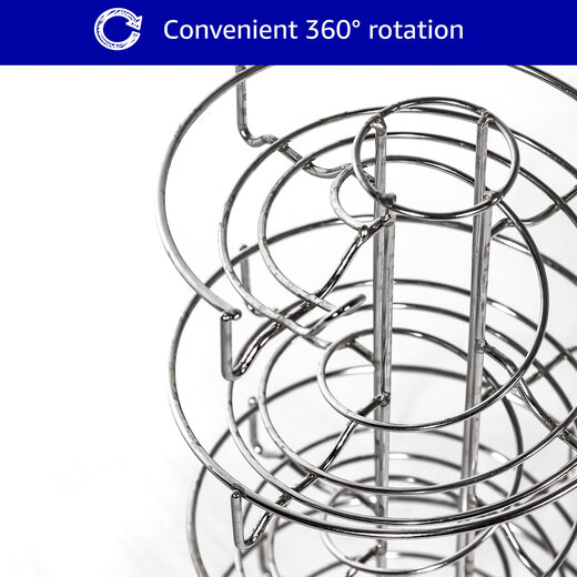 Trademark InnovationsInnovations egg rack suitable for countertop, spiral egg rack, egg tower