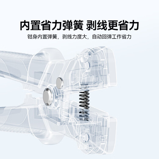 Shanze multifunctional automatic wire stripping pliers electrician wire pulling pliers terminal crimping fiber optic cable stripping pliers BXL04