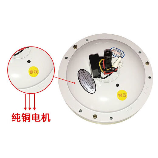 Ventilateur de plafond volant Électricité ventilateur ménage salon de plafond industriel ventilateur en cuivre Core à moteur unique Accessoires de tête en cuivre pur 4856 pouces 48 pouces CF1048 Motor séparé
