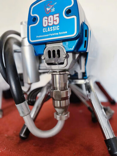 Adecuado para Bangtu Electric de alto voltaje sin aire rociador de pintura de látex de alta potencia de alta potencia Hogar de personalización de aceite pequeño 695