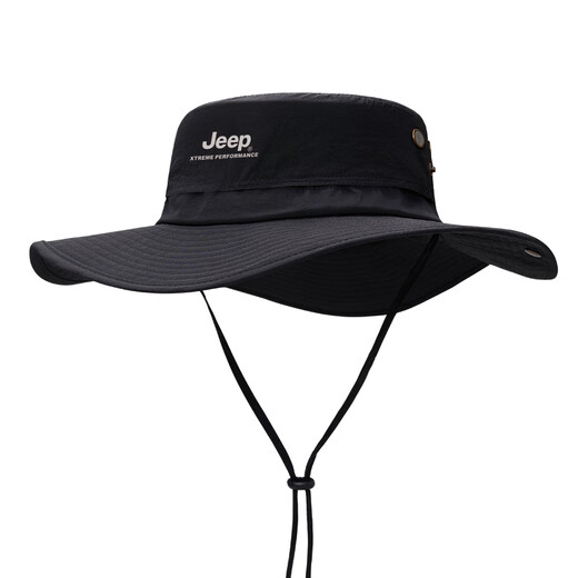 Jeep Jeep Fisherman Hat Sunshade para hombres Full Full Full Full Summer Outdoor Mountaining Fishing Sol Gat Negro [Hat + máscara]