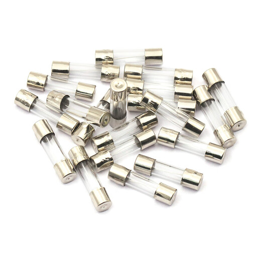Dafuri fuse tube 5x20 glass fuse tube fuse 250V 1A 2A 3A 5A 10A20A15A 30 6*30MM glass fuse tube 1A 250V (100 pieces)