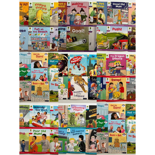 Véritable anglais original oxford oxford gradué de lecture de la lecture des enfants