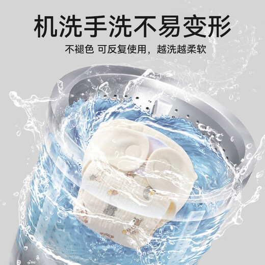 棉奇熊尿布婴儿可洗男女婴儿尿布戒子宝宝纱布尿布防侧漏 小汽车- 2条装 L码适合9-12斤宝宝