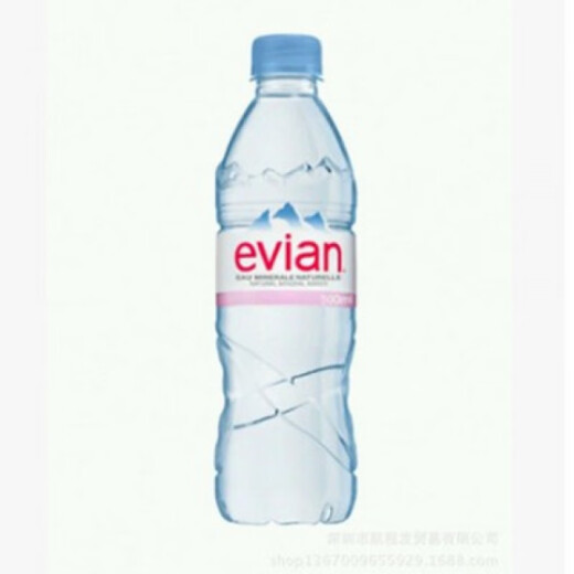 盘中玉【3893人收藏】EVIAN 依云矿泉水 330ml 500ml法国进口矿泉水弱碱 330ml*4瓶