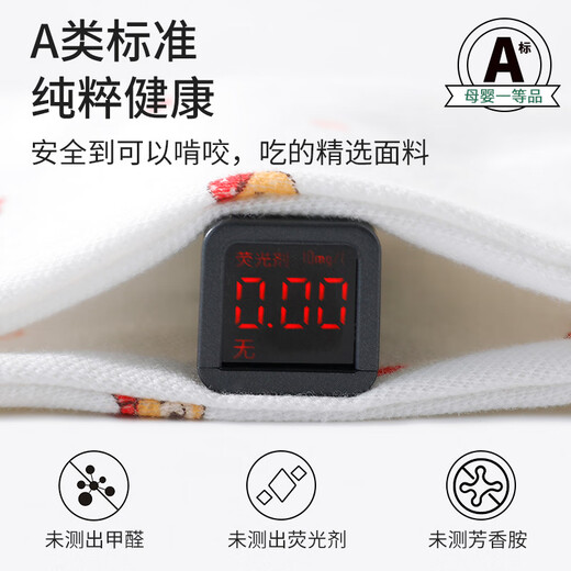 Yishuang children's baby dress spring and summer infant pure cotton princess dress girls polo outing Korean style small skirt summer dress foundation bear Xinjiang cotton 7A grade antibacterial 110