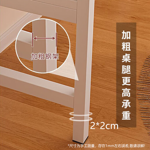 Quanpinwu Computer Desk Long Table Simple Desk Bedroom Study Desk Writing Desk Narrow Table Office Workbench Bedside Small Table Long Table Single Layer Long 100* Width 40cm Upgraded and Thickened