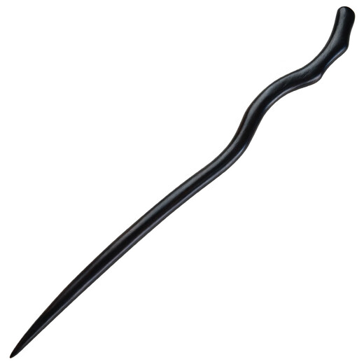 Yage natural ebony hairpin daily commuting women's high-end antique wood hairpin solid wood 2025 hairpin Chinese style hairpin true natural ebony 20.5 cm simple hairpin