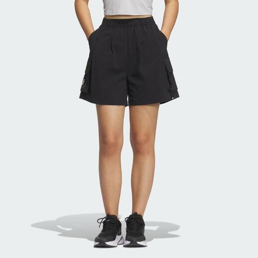 阿迪达斯adidas【滔搏运动】女子GFX WV SHORTS短裤 JL9275 S