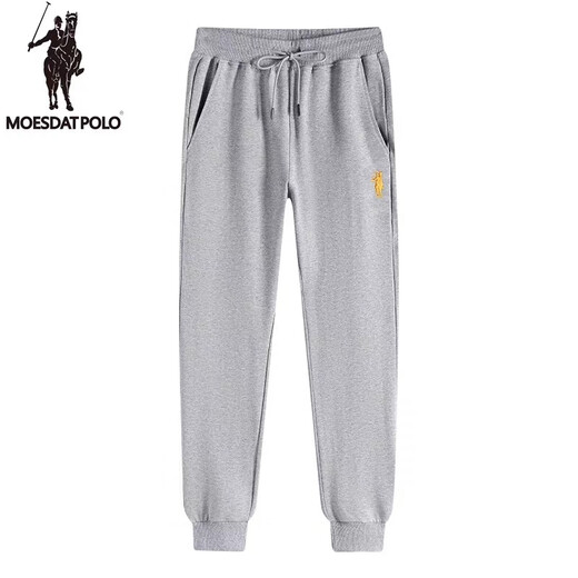 POLO SPORT American Ralph Lauren spring and autumn casual versatile pants loose leg drawstring sweatpants simple sports pants men's pants black 3XL