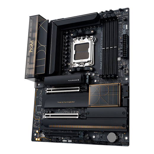 ASUS PROART X870E-CRÉATEUR WiFi Creative Arts Country Mother Board prend en charge le CPU 9900X / 9950X3D / 9800X3D (AMD x870 / Socket AM5) [Creative Country] X870E