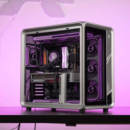 Colorful BO400 Qiao Sibo Ruilong 9950X3D/9800X3D/RTX5090D/5080/5070Ti assembled computer desktop game e-sports host flagship store diy complete machine 2 9800X3D+32G+2T+5070Ti