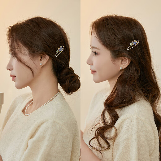 CHIMERA Fantasy Starfish Shell Side Clip Shiny Side Bangs Broken Hair Clip Duckbill Clip Girl Birthday Gift