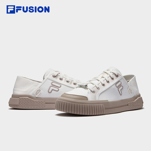 Fila Fusion Offizielle trendige Herrenschuhe Ein-Fuß-Leinwandschuhe Sommerschuhe kleine weiße Schuhe Sportschuhe