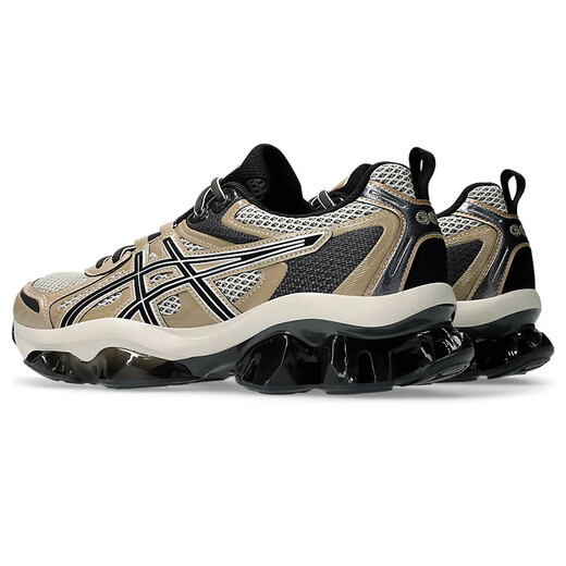 Asics Gel-Quantum Kinetic Sports Retro Casual Shoes Amortissant les chaussures de course à usure respirante et non glissantes Khaki 1203A270-203 40