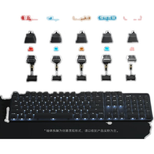 Tastatur- und Maus-Set K845+G502 Mechanische Tastatur und Maus E-Sports-Büro-Typing G402/G102 K845+G502HERO MASTER+LANGE TABEL MAT Full Longhua Blue Shaft