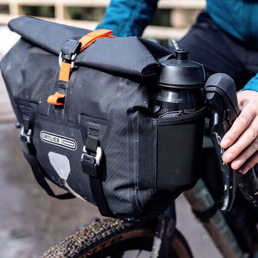 Ortlieb 自行车 防水车头包附加车把包Gravel骑行车首包 哑光黑色11L【F9923】