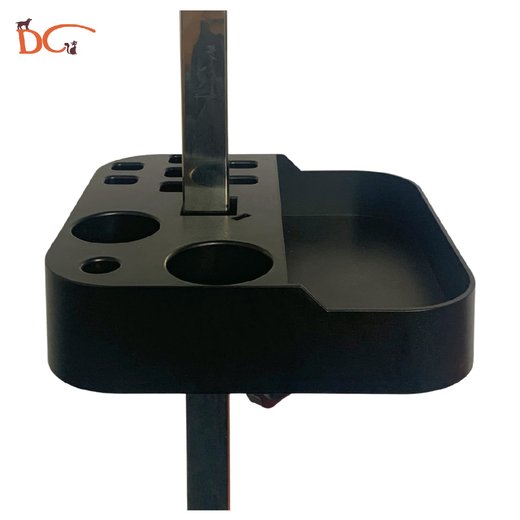 Pet grooming table boom bracket adjustable telescopic stainless steel grooming table fixed frame holding frame boom clamp 90 curved arm set