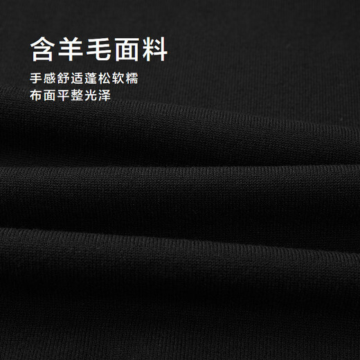 HLA Hai Lan House sweater men's light business classic series round neck sweater winter men