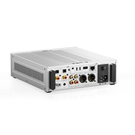 FiiO K17 desktop decoding amplifier DSD decoding all-in-one headphone power amplifier HiFi decoder Silver