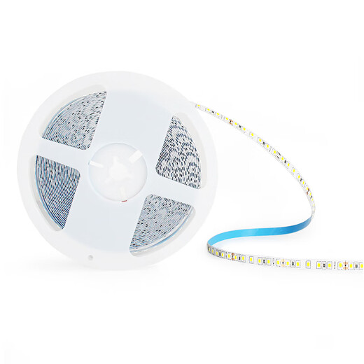 Opening low-voltage bare board SMD LED light strip self-adhesive linear light trough light source living room linear light strip 12v-8 wide-4000k neutral light-5 meter roll high-brightness style
