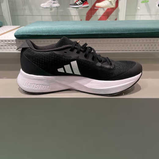 ADIDAS Running Running Shoes para hombres 2025 Summer NUEVO CHUCHIVO BAJO CHUCHING Sports Sports Shops Breathable Casual Shoes HQ1349 Negro 40 (245 mm)