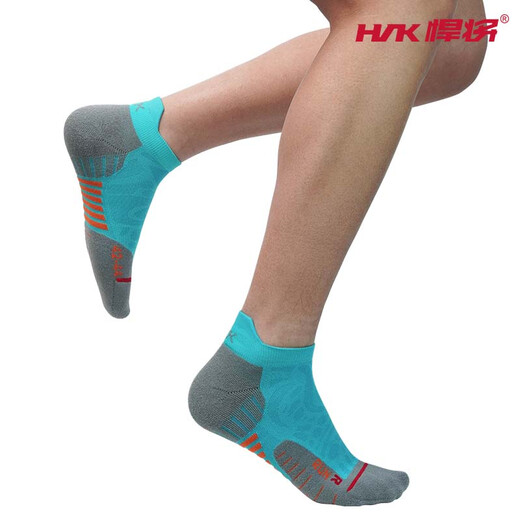 HNK (HNK) Professionelle Laufsocken für Männer und Frauen Marathon Running Socken Handtuchbodenkompressionssocken Feuchtigkeit, die atmungsaktive, schnell trocknende Sportsocken absorbieren.
