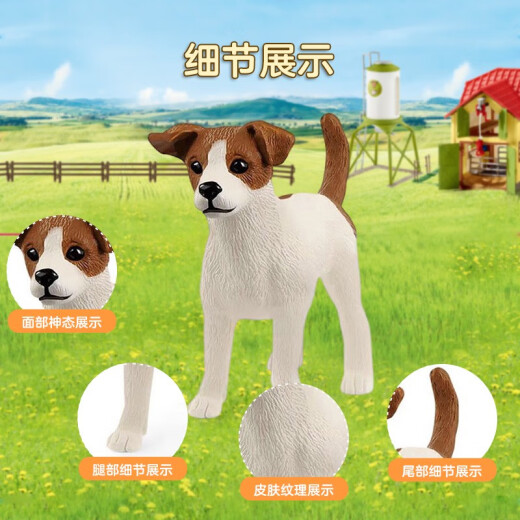 思乐农场小猫咪斗牛犬狗宠物动物仿真模型收藏摆件玩具 罗得西亚脊背犬 13895