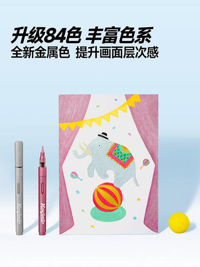 Kasimir Straight Liquid Acrylique Marker Single Regénation 679 Couleurs * 1 Couleur unique