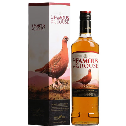 威雀威雀 Famous Grouse 苏格兰威士忌 进口洋酒烈酒基酒 爱丁顿 The Famous Grouse威雀威士忌