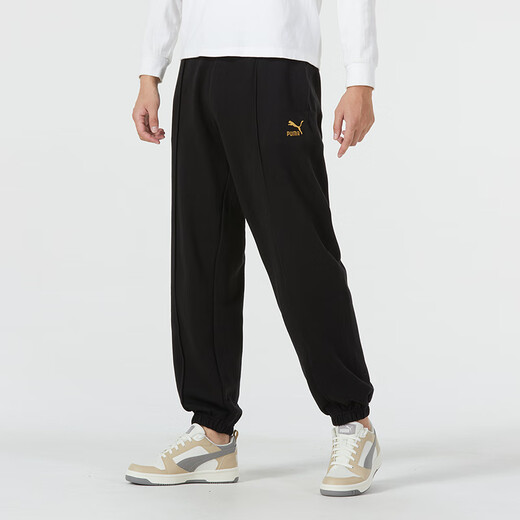 Pantalones para hombres PUMA (PUMA) Pantalones sueltos Pantalones transpirables Capacidades de moda Correr Fitness Sports Pantalones