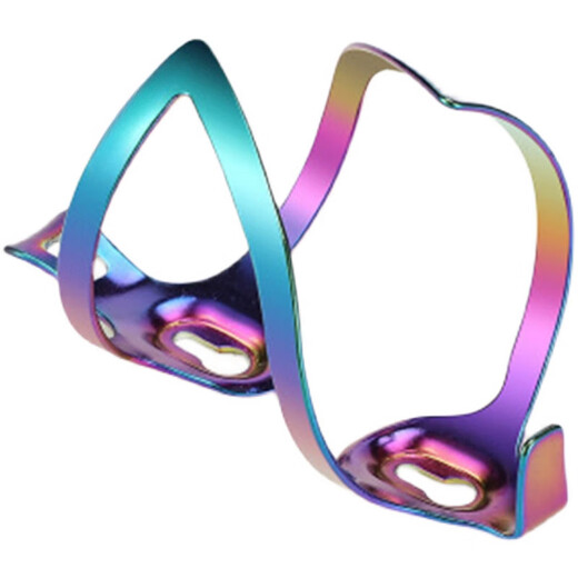 Oein bicycle colorful water bottle rack adjustable road bike mountain bike aluminum alloy quick release water cup holder cycling equipment blue aluminum alloy water bottle rack