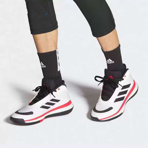 ADIDAS Men's Shoes Summer New Bounce Legends Cushioning práctico entrenamiento zapatos de baloncesto zapatos informales IE9277 45