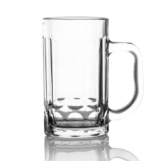 Meikejie teahouse special tea cup glass two-way water cup household beer cup high-end tea cup glass tea cup thick heat-resistant tea cup 4 pieces