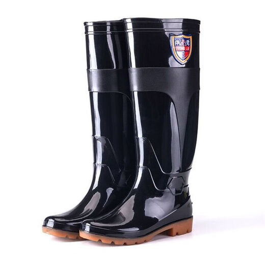 Xianzheyi 3291 personnes collectionner le mâle Egret étendu des chaussures d'eau masculines bottes de pluie du chantier de construction antidérapant des hommes de pluie à tube super haute