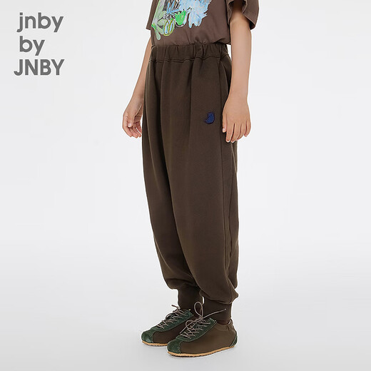 Jnby von Jnby New Jiangnan Stoff Kinderkleidung Kombination MILD CORBER HOSEER 25 FRINGEN Jungen und Mädchen 1P2E12530 206/Sepia Brown 160 cm
