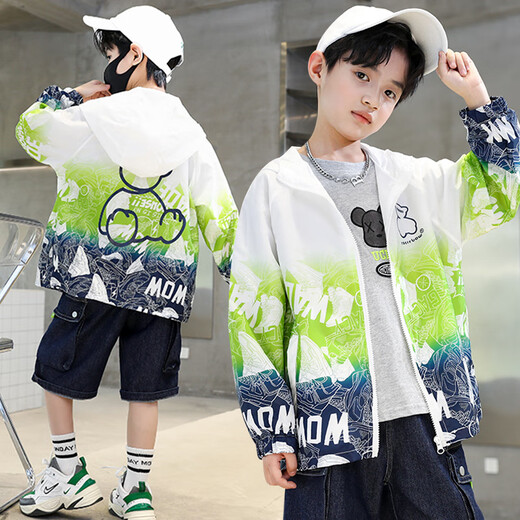 Kinderbekleidung Jungen Sommer Sonnenschutz Jacke 2025 Neue Kinder Sommertäglich