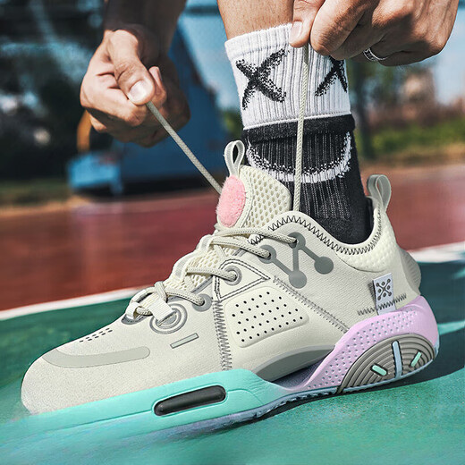 
Badminton shoes for men in summer 2025 new lightweight comprehensive speed non-slip shock absorbing sports volleyball shoes 1086 month green 41