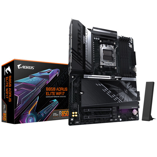 Gigabyte B850 x870 Placa base con AMD Ryzen 7000 9000 Serie CPU Processor Board u Juego de placa base CPU Conjunto Gigabyte B850 Aorus Elite Wifi7 R9 9900x3d Box