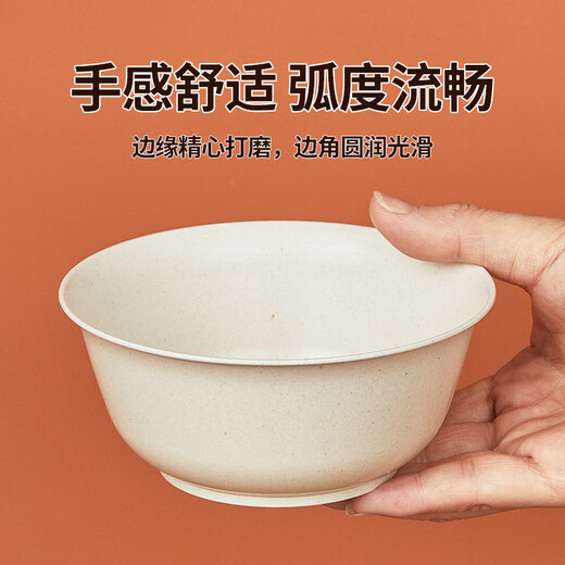 Youao disposable bowl 250ml 20 pieces thickened soup bowl picnic round bowl no-wash tableware high temperature resistant food grade