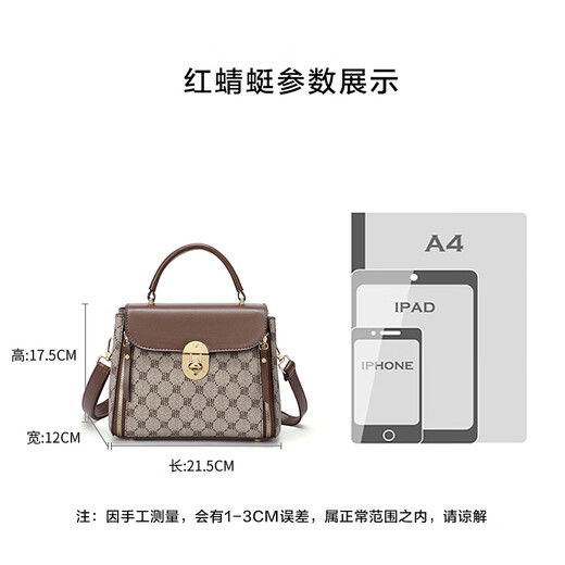 Red Dragonfly Bag Women's Bag 2025 New Light Luxury Crossbody Shoulder Bag Tote Bucket Handbag for Birthday Gift