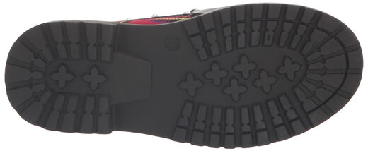 Betsey johnson unisex children's Marim loafers red multi-color 13 kids