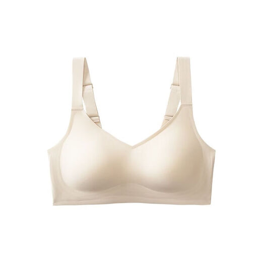 Dünner Stil, kein Stahlring -Gelee -BH sammelt und hält die Brüste oben, und die markierte Unterwäsche für Frauen, große Brüste, kleine BHs, verhindern das SAachen [825#] Sauce Grey XL [80d 85b 85c]