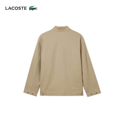 LACOSTE [MISMO MODELO DE WANG YIBO] Ropa para hombres de cocodrilo francés 25 Versión estándar de primavera y verano Jaqueta ejecutiva resistente al agua BH7027 CB8/Camel L (185) 54