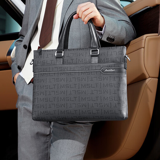 MashaLanti (MashaLanti) men's business trip business briefcase men's bag large capacity office laptop bag high-end New Year's birthday gift