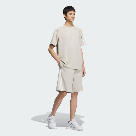 Adidas Sport Pants Men's Summer Three-Stripe Fashion Fashion Sports and Casual Loose Knitted Shorts KC3899 L