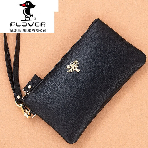 Plover Echtes Leder Frauen Clutch Bag Long Wallet 2025 Neue Mode einfache handgeschrieben