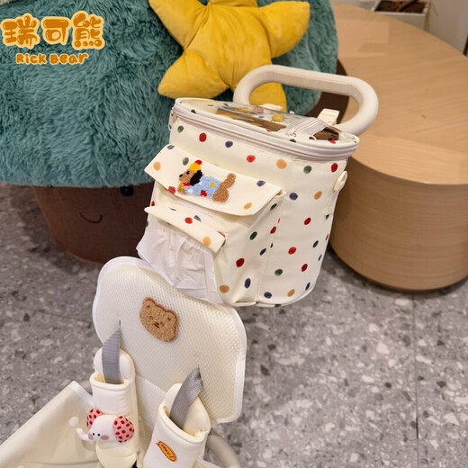 推车挂包婴儿推车挂包通用配件适用遛娃挂包置物袋伞车儿童车收纳 通用款【快乐小狗】手机收纳层+挂钩+背带
